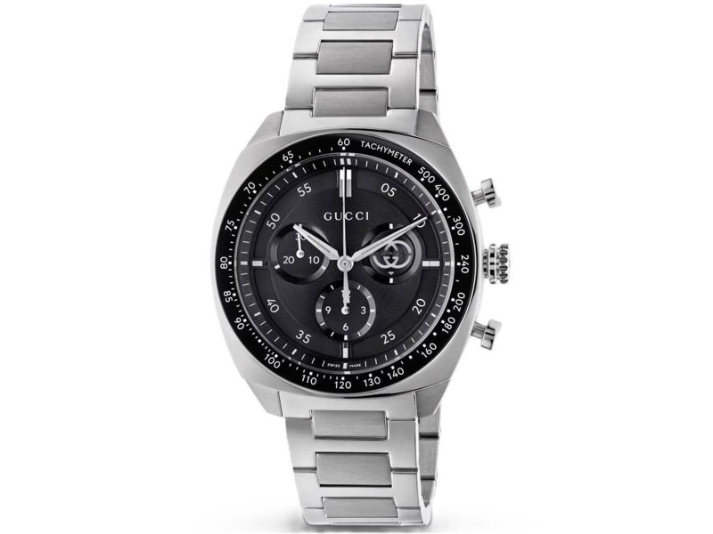Мъжки часовник Gucci YA142316 Сребрист