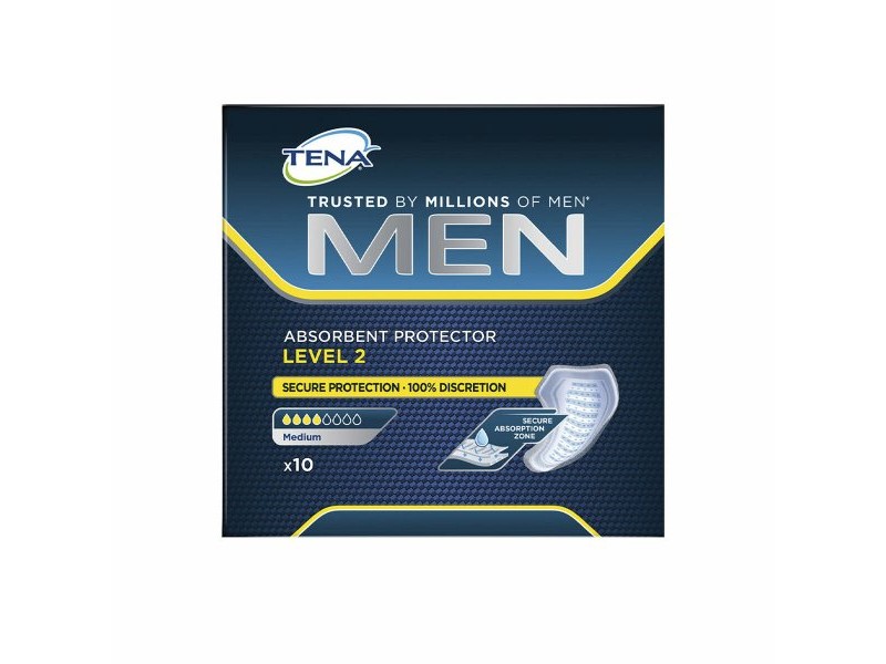 Нормални Превръзки без Крилца Tena Tena Men Level 10 броя