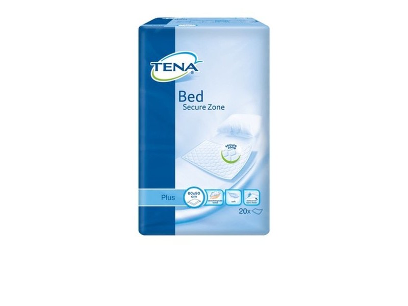 Протектор за Инконтиненция Tena Bed Secure Zone Plus 60 x 90 cm 20 броя Протектор за Инконтиненция Tena Bed Secure Zone Plus 60 x 90 cm 20 броя
