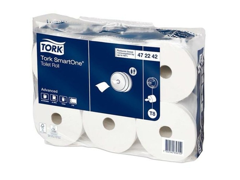 Тоалетна Хартия Tork SmartOne T8 207 m 6 Части