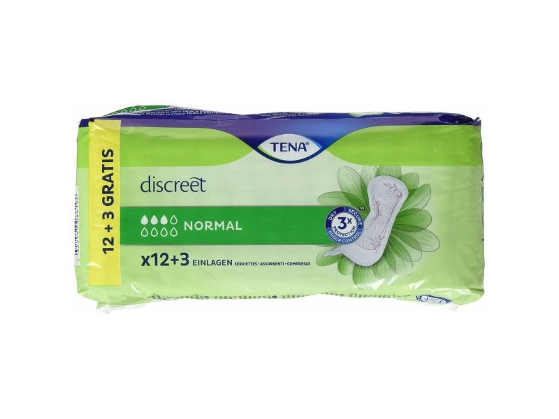Превръзки за Инконтиненция Tena Discreet 15 броя ()