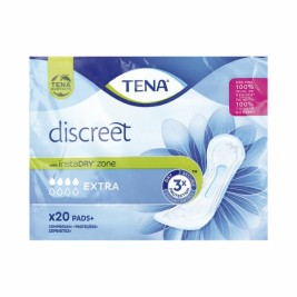 Нормални Превръзки без Крилца Tena Discreet Extra 20 броя