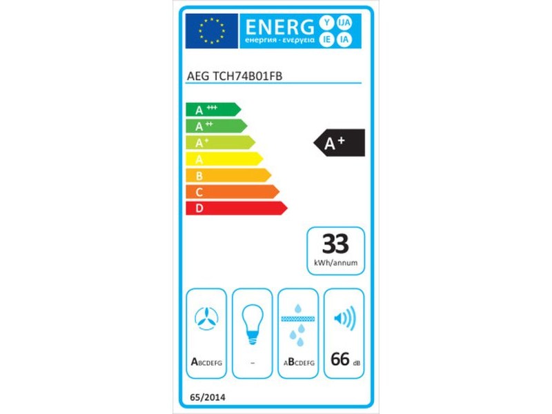 Индукционен Котлон Electrolux TCH74B01FB 71 cm 3200 W 7350 W