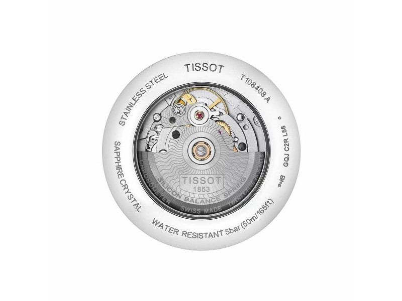 Мъжки часовник Tissot T1084081105700 (Ø 41 mm)