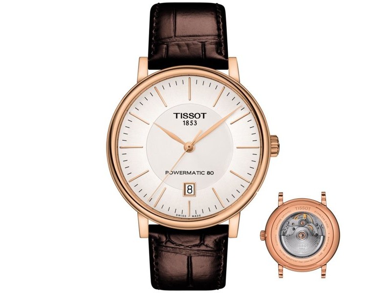 Мъжки часовник Tissot CARSON POWERMATIC 80 (Ø 40 mm) Мъжки часовник Tissot CARSON POWERMATIC 80 (Ø 40 mm)