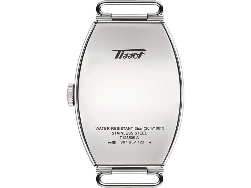 Мъжки часовник Tissot HERITAGE PORTO Сребрист Черен