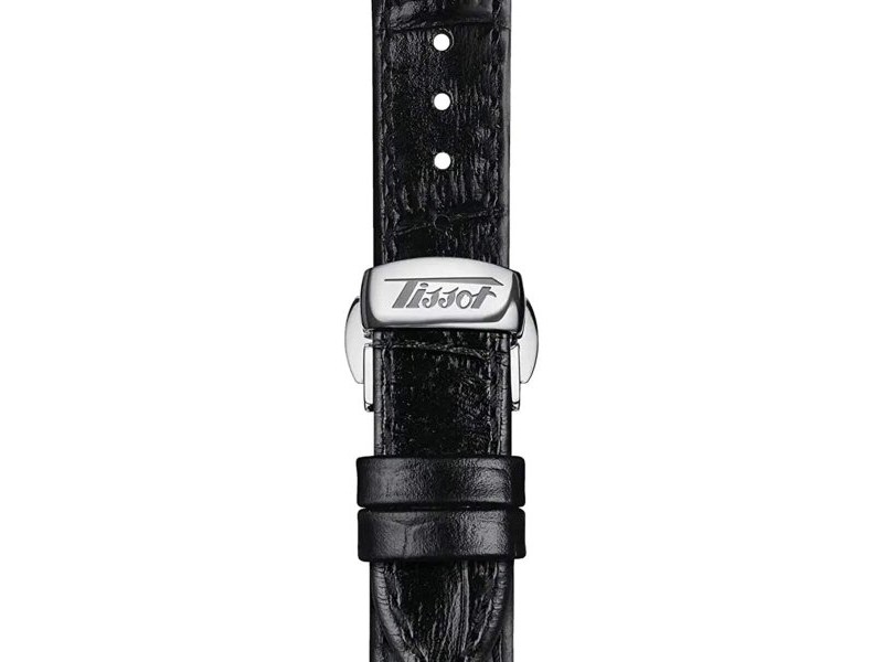 Мъжки часовник Tissot HERITAGE PORTO Сребрист Черен