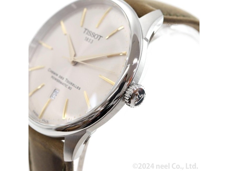 Мъжки часовник Tissot CHEMIN DES TOURELLES POWERMATIC 80