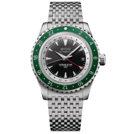 Мъжки часовник Mido OCEAN STAR GMT LIMITED EDITION Сребрист