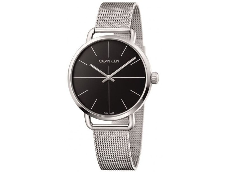 Мъжки часовник Calvin Klein K7B21121 Черен Сребрист