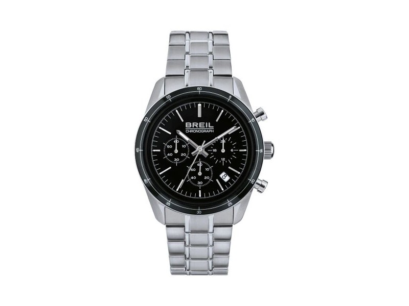 Мъжки часовник Breil TW1897 Черен Сребрист