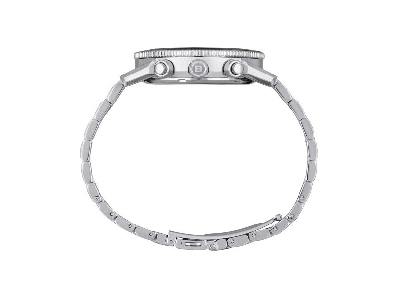 Мъжки часовник Breil TW1924 Черен Сребрист (Ø 44 mm)
