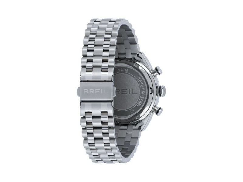Мъжки часовник Breil TW1986 Черен Сребрист (Ø 43 mm)