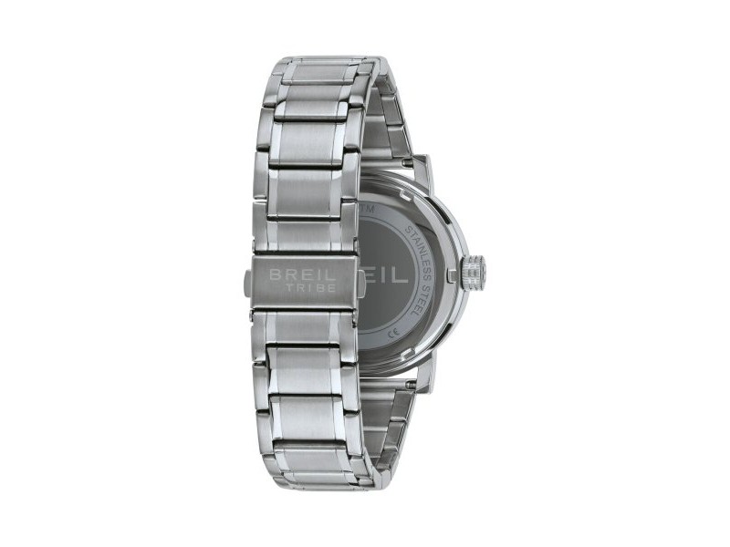 Мъжки часовник Breil EW0590 Черен Сребрист (Ø 43 mm)