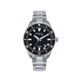 Мъжки часовник Breil EW0716 Черен Сребрист (Ø 39 mm)