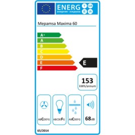 Конвенционален абсорбатор Mepamsa MAXIMA 60V2 60 cm Стомана
