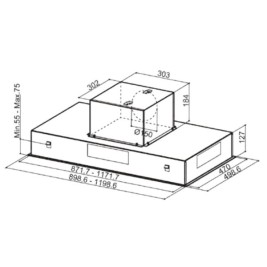 Конвенционален абсорбатор Mepamsa 216425 Inox Touch Control LED