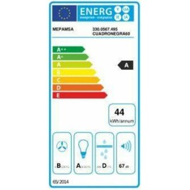 Конвенционален абсорбатор Mepamsa CUADRO 60 Черен 60 cm