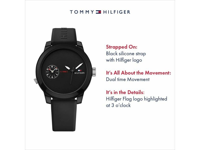 Мъжки часовник Tommy Hilfiger 1791326 (Ø 44 mm)