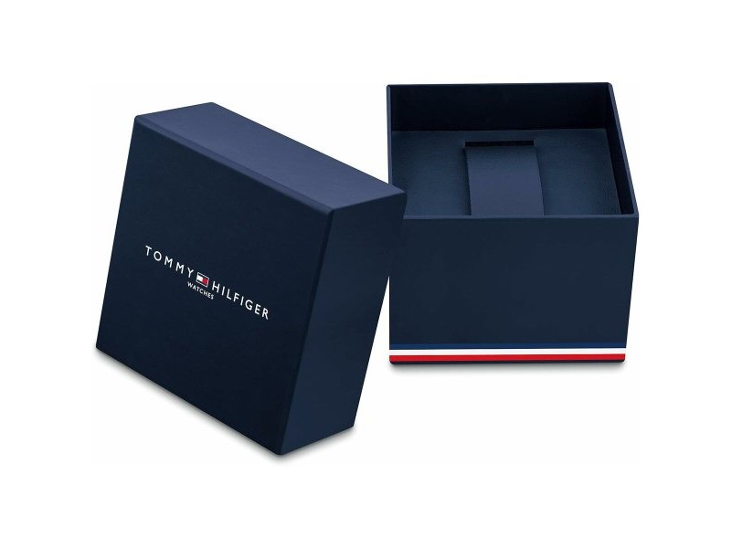 Мъжки часовник Tommy Hilfiger 1710498 Черен Сребрист (Ø 44 mm) Мъжки часовник Tommy Hilfiger 1710498 Черен Сребрист (Ø 44 mm)