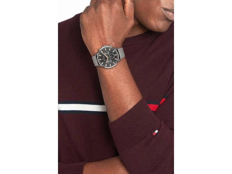 Мъжки часовник Tommy Hilfiger 1683475 Сив