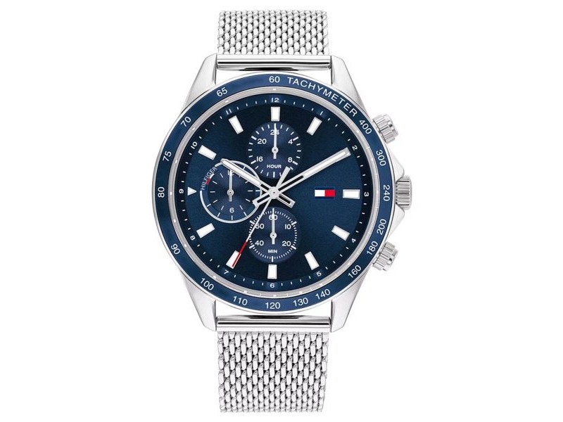 Мъжки часовник Tommy Hilfiger 1683485 Сребрист Мъжки часовник Tommy Hilfiger 1683485 Сребрист