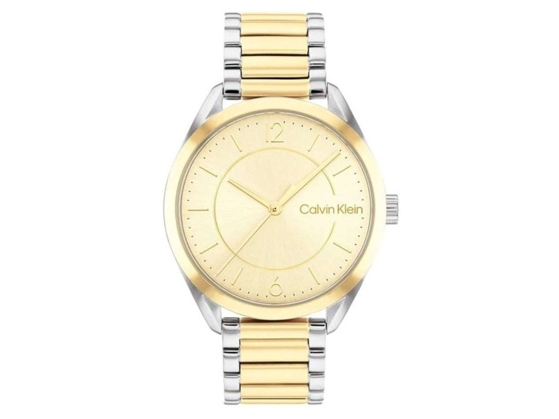 Мъжки часовник Calvin Klein 25200192 Златен (Ø 30 mm) Мъжки часовник Calvin Klein 25200192 Златен (Ø 30 mm)