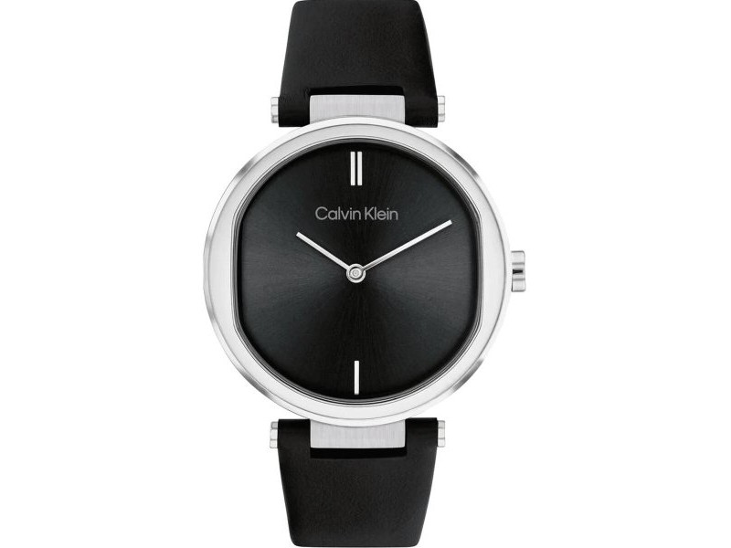 Мъжки часовник Calvin Klein 25200255 Черен (Ø 30 mm)