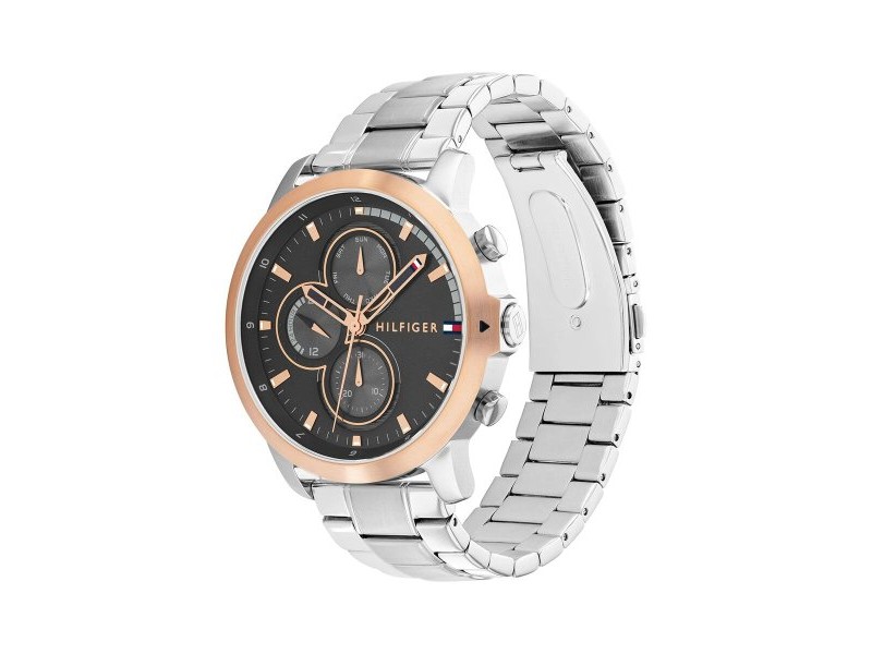 Мъжки часовник Tommy Hilfiger 1792050 Сив Сребрист