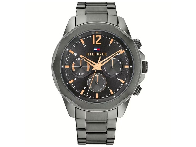 Мъжки часовник Tommy Hilfiger 1692186 Сив