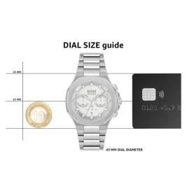 Мъжки часовник Hugo Boss 1514087 (Ø 45 mm)