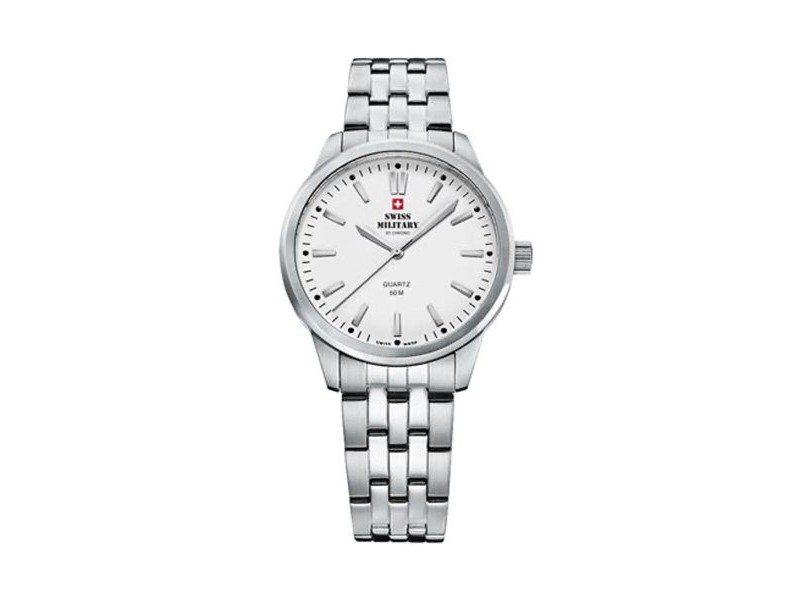 Мъжки часовник Swiss Military Chrono SMP36010.02 Сребрист