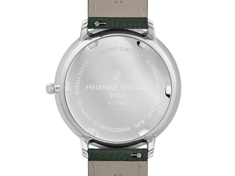 Мъжки часовник Frederique Constant FC-206RGR3S6 Мъжки часовник Frederique Constant FC-206RGR3S6