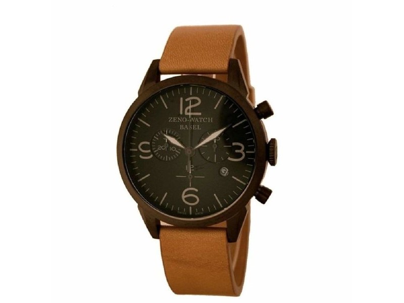 Мъжки часовник Zeno Watch Basel 4773Q-BK-I1-6 (Ø 42 mm)