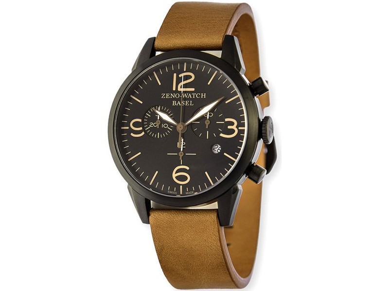 Мъжки часовник Zeno Watch Basel 4773Q-BK-I1-6 (Ø 42 mm)