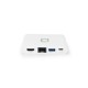 USB извод Dicota D31730 Бял