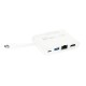 USB извод Dicota D31730 Бял