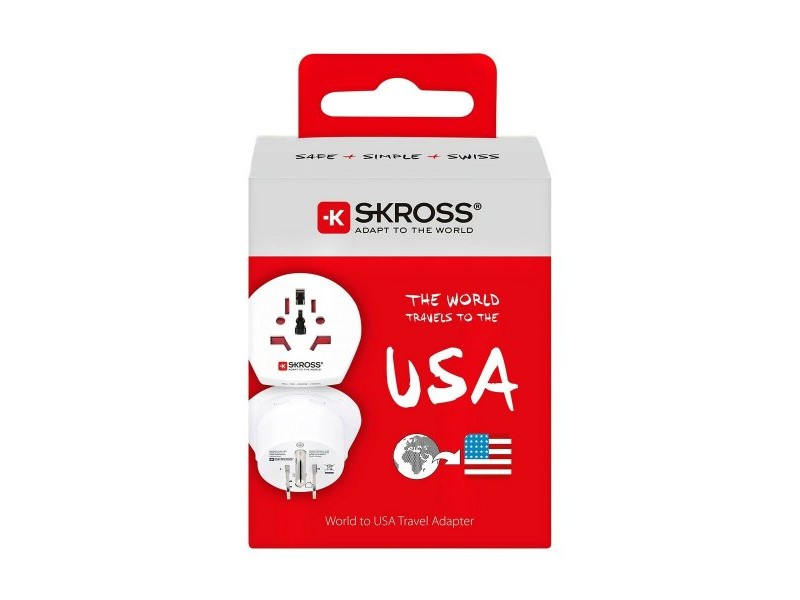 Адаптер за ток Skross 1.500221-E САЩ Международен