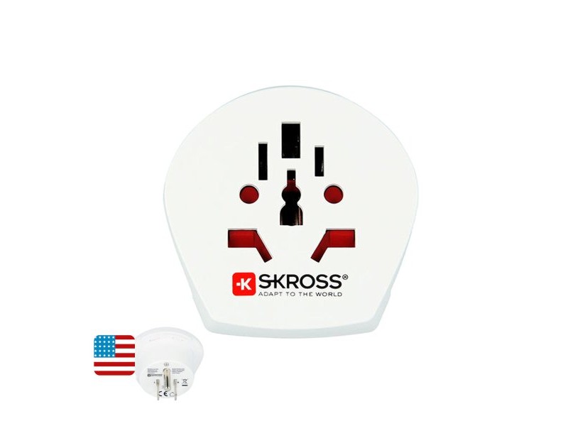 Адаптер за ток Skross 1.500221-E САЩ Международен