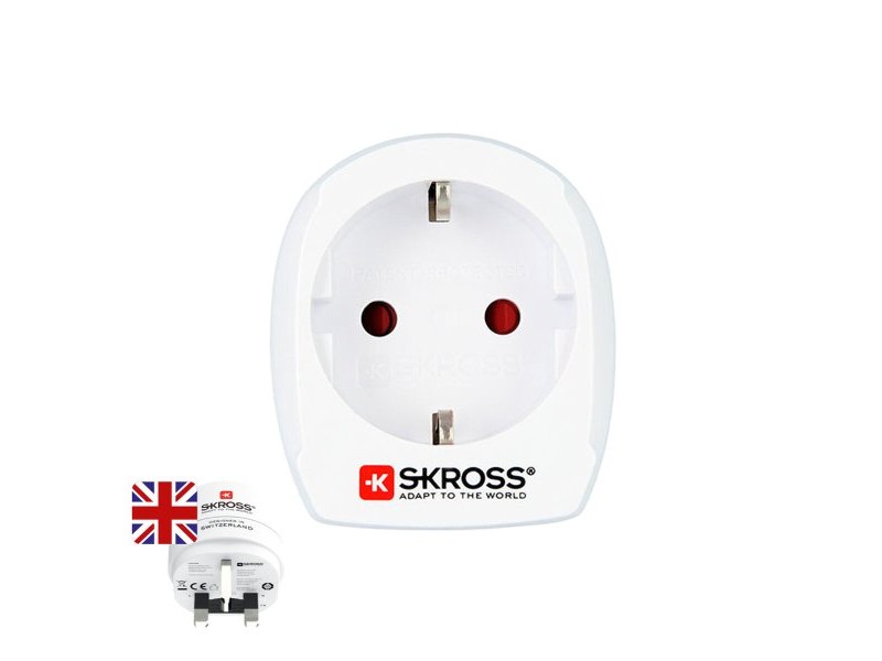 Адаптер за ток Skross 1500230-E Европейски Великобритания