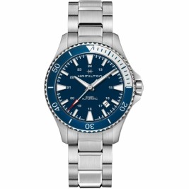 Мъжки часовник Hamilton H82345141 Сребрист (Ø 40 mm)