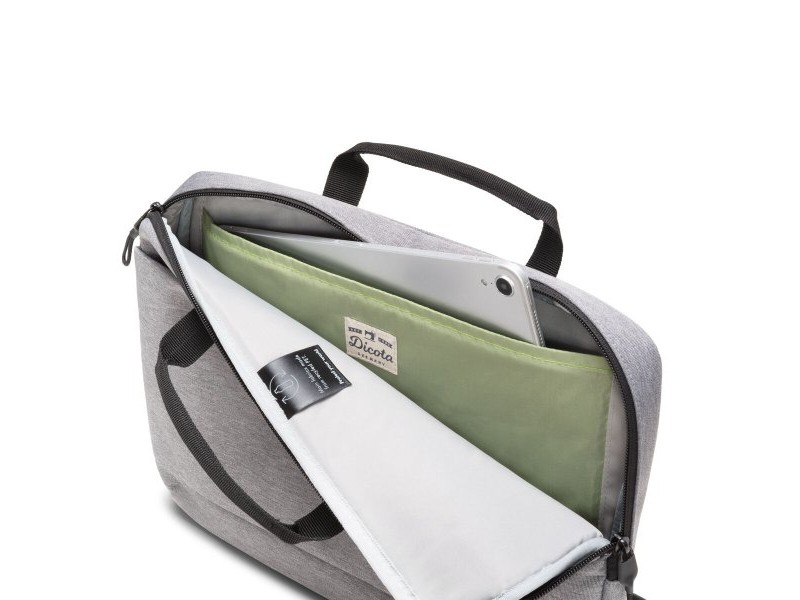 Чанта за лаптоп Dicota D31870-RPET Сив 13,3