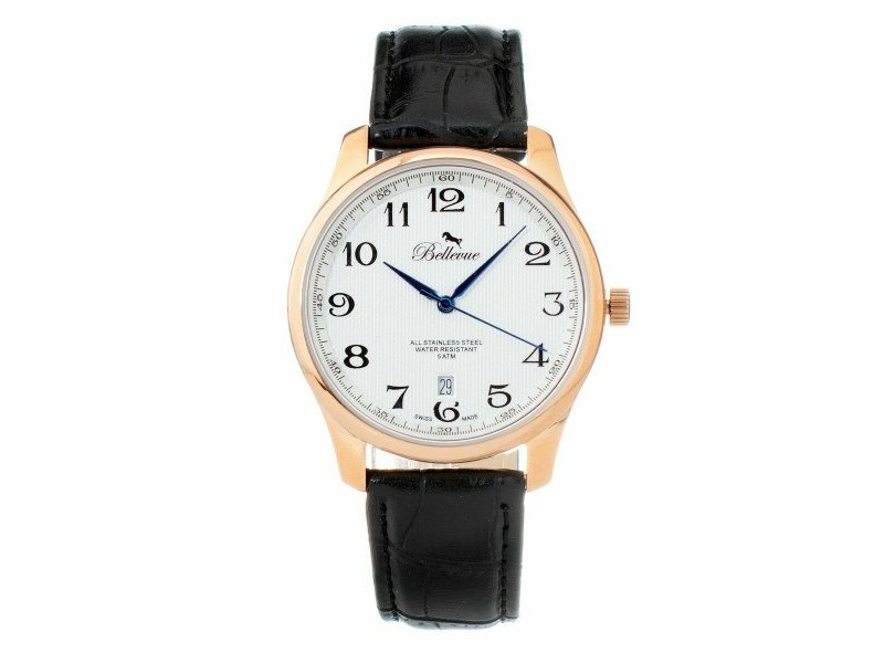 Мъжки часовник Bellevue Rose Gold (Ø 40 mm)