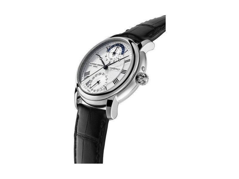 Мъжки часовник Frederique Constant HYBRID MANUFACTURE BLUETOOTH Черен