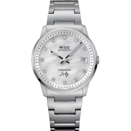 Мъжки часовник Mido COMMANDER LADY Сребрист