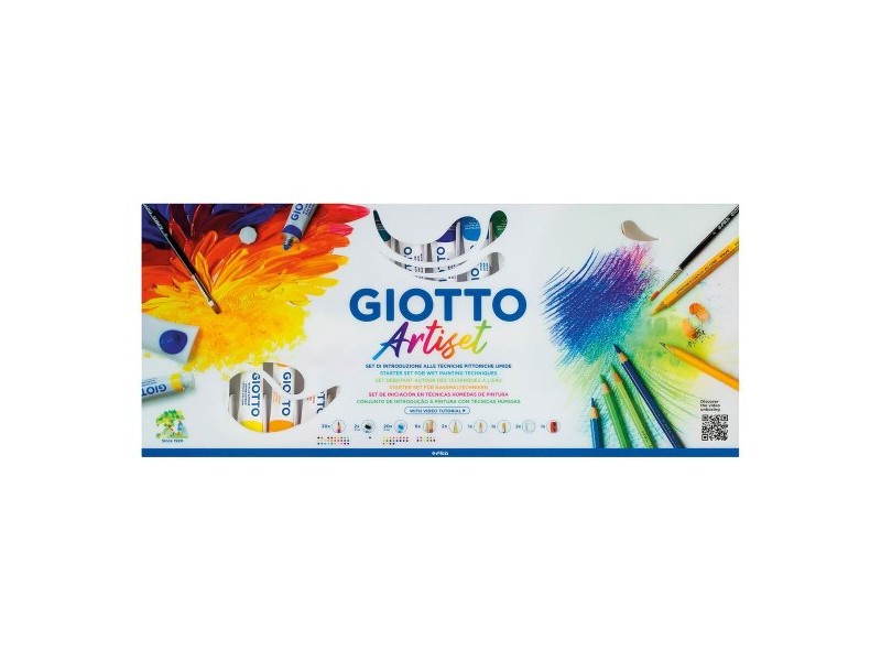 Комплект за Рисуване Giotto Artiset 65 Части Многоцветен