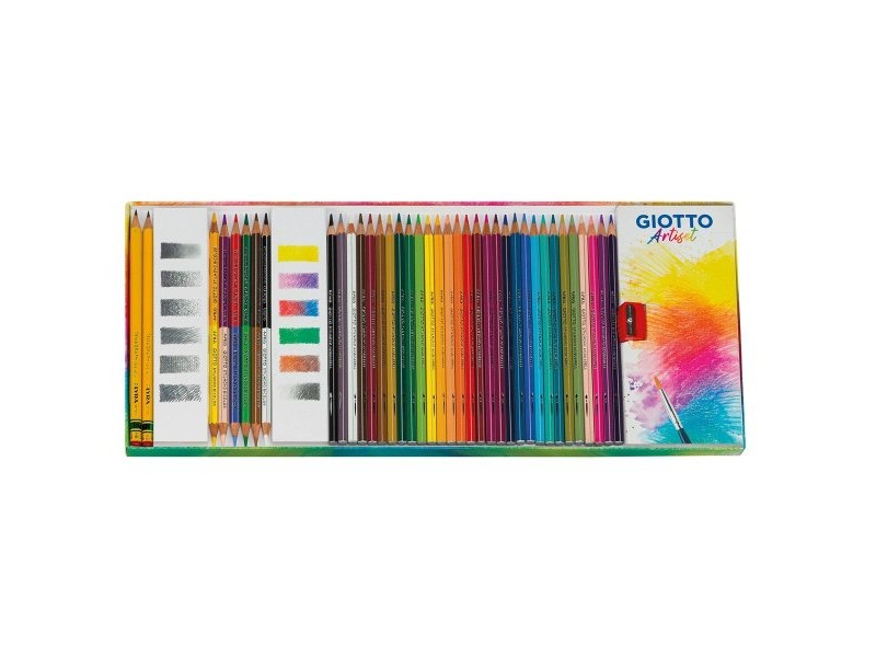 Комплект за Рисуване Giotto Artiset 65 Части Многоцветен