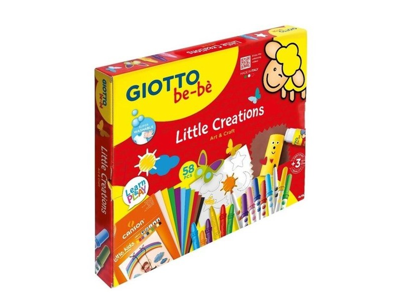 Комплект за Рисуване Giotto BE-BÉ Little Creations Многоцветен (6 броя)