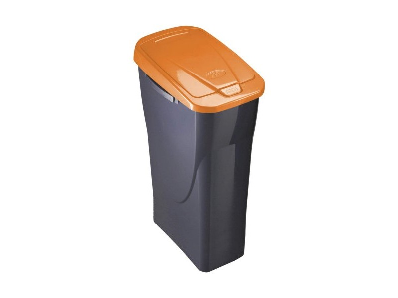 Кошче за боклук Черен/Оранжев полипропилен (15 L)
