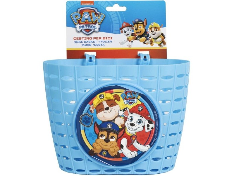 Детска кошница за велосипед The Paw Patrol Син